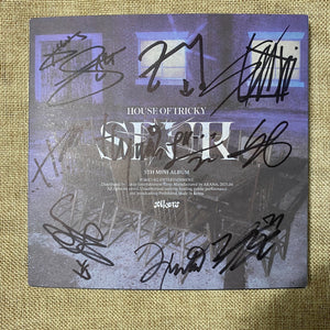 XIKERS All Members SIGNED Promo Album –Tricky House Spur / Message, Full Set,New