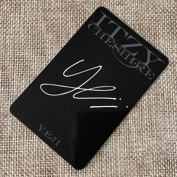 ITZY YEJI #2 [ CHESHIRE ] Official Photocard / New / Gift