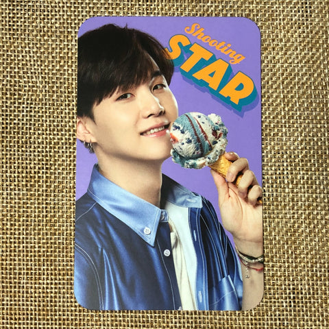 BTS SUGA [ Baskin Robbins Promo ] Official Limited Photocard / New / Gift