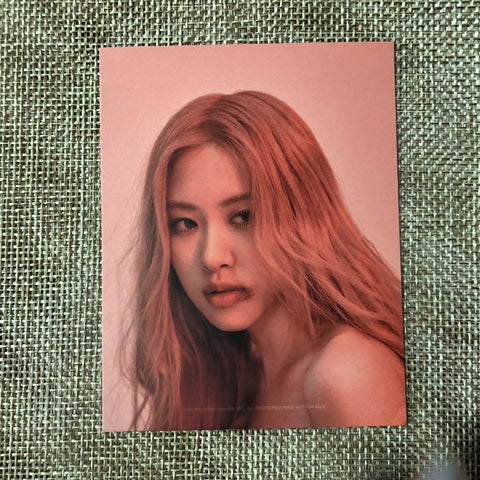 BLACKPINK ROSE #1 [Kill This Love] Official Puzzle Piece Photocard / New / Gift