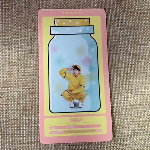 BTS JUNGKOOK #5 [4th Muster Happy Ever After] Official Cloud Photocard / Gift