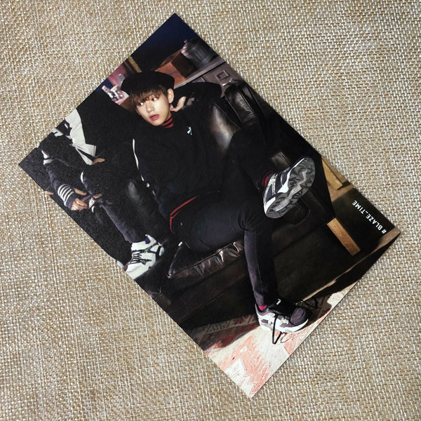 BTS V [ PUMA Blaze Time ] Official Photocard Post card, Photo / New / Gift