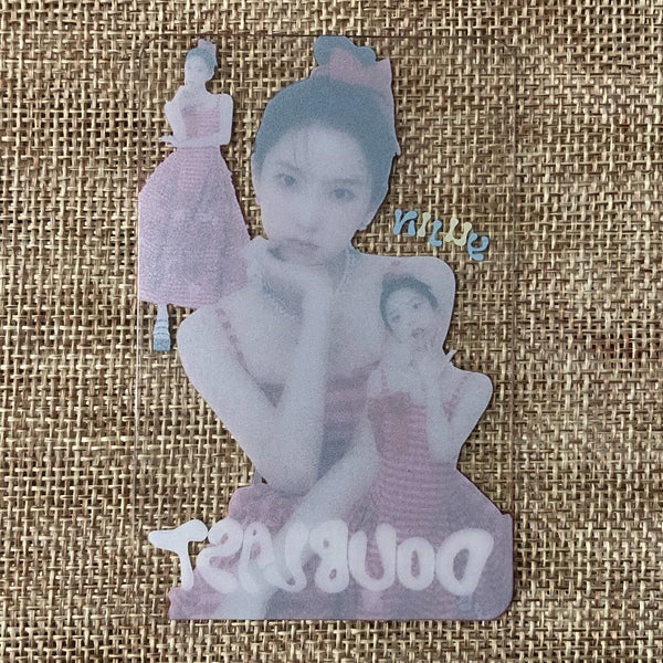 KEP1ER YUJIN [ DOUBLAST ] Official Clear Photocard, 2nd Mini / New / Gift