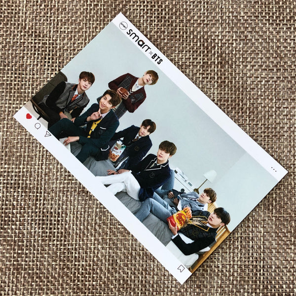 BTS GROUP #10 [ BTS X Smart Uniform ] Official Photocard / New, Rare / Gift