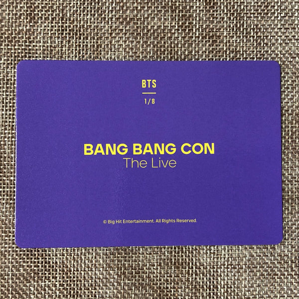 BTS GROUP 1/8 [ BANG BANG CON The Live ] Official Mini Photocard / New / Gift