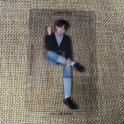 WANNA ONE KIM JAEHWAN [Nothing Without You] Official Transparent Photocard /+G