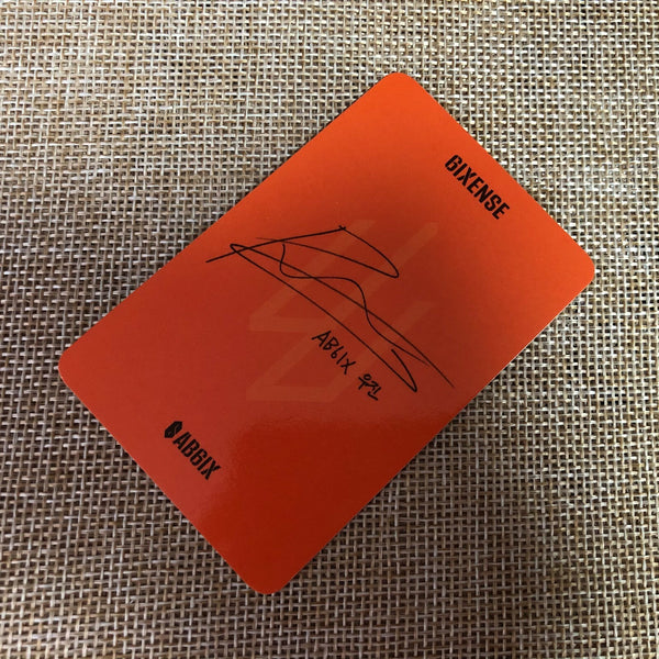 AB6IX PARK WOOJIN [ 6IXENSE ] Official Photocard, 1st Album / New, Rare / Gift