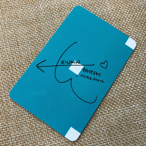 EXO XIUMIN #1 [CBX Blooming Days] Official Photocard, 1st Mini Album / Gift