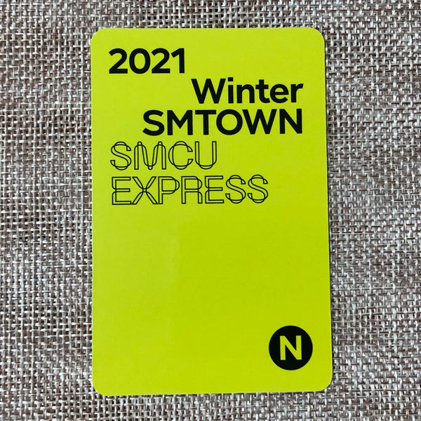 NCT 127 JOHNNY [2021 Winter SMTOWN SMCU EXPRESS] Official Photocard / New / Gift
