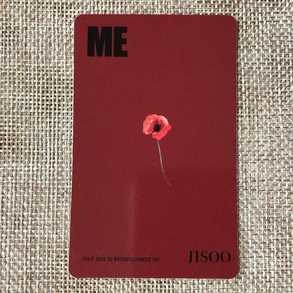 BLACKPINK JISOO [ ME ] Official Photocard, Solo 1st Single Tag Ver. / New / Gift