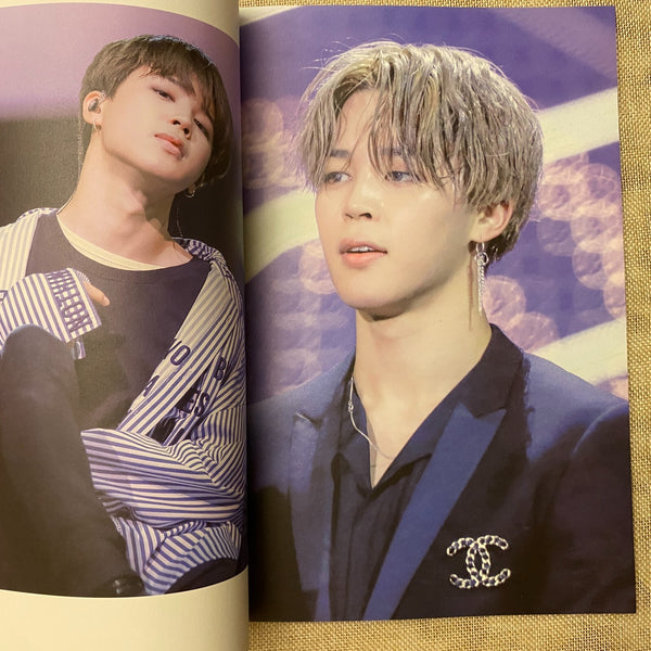 BTS JIMIN [IN THE SNOW Exhibition] Photobook Little Blossom, 44 pg 21x29cm /+G