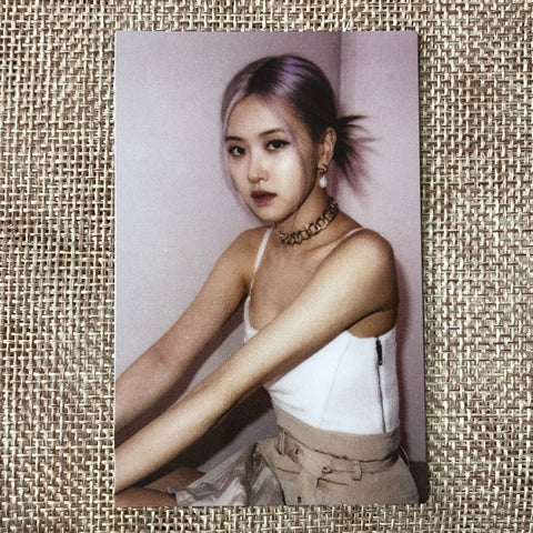 BLACKPINK ROSE #3 [ Lovesick Girls THE ALBUM ] Official Photocard / New / Gift