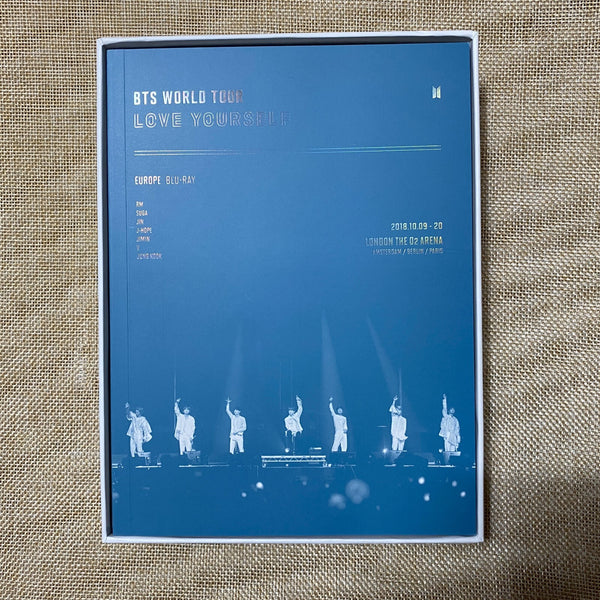 BTS [Love Yourself Europe] Official Blu-Ray + Photobook, 2 Disc / No PC / Gift