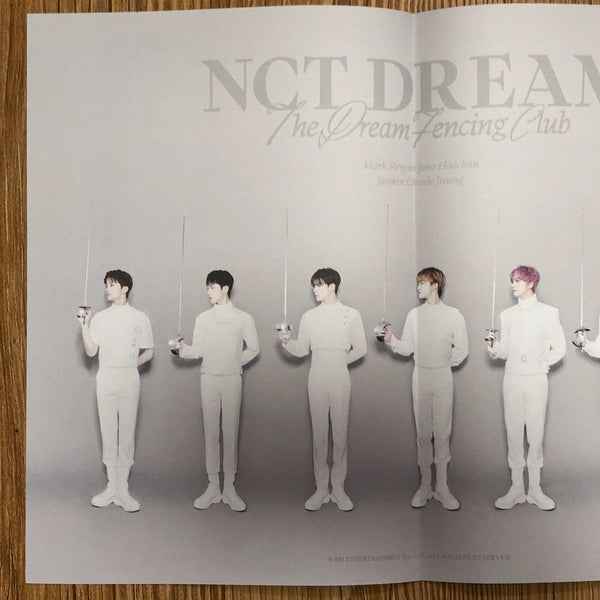 NCT DREAM [2023 Season's Greetings Fencing Club] Official Folded Poster Set /+G
