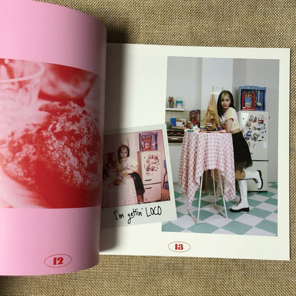 ITZY RYUJIN [CRAZY IN LOVE] Official Photobook + Poster +Sticker Set / Gift