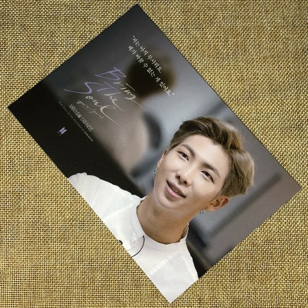 BTS RM [ Bring The Soul Docu Series ] Official Postcard Photocard / New / Gift