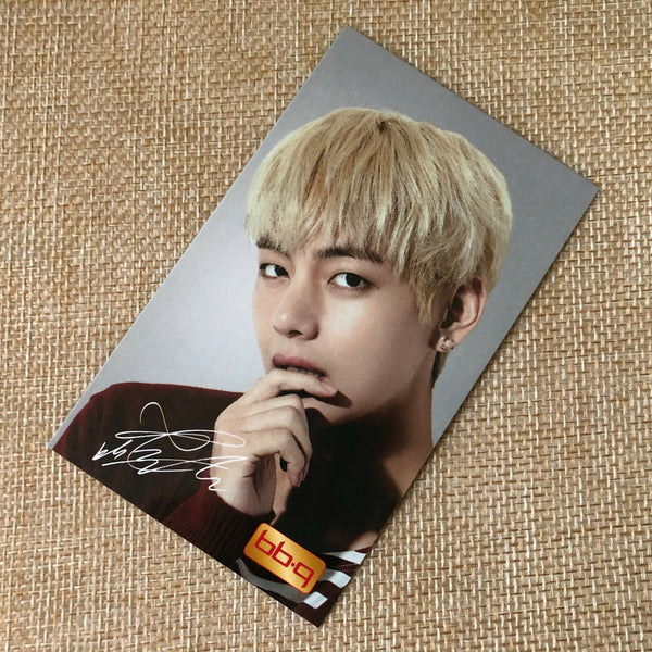 BTS V #1 [ BBQ ] Official Photocard / New / Gift