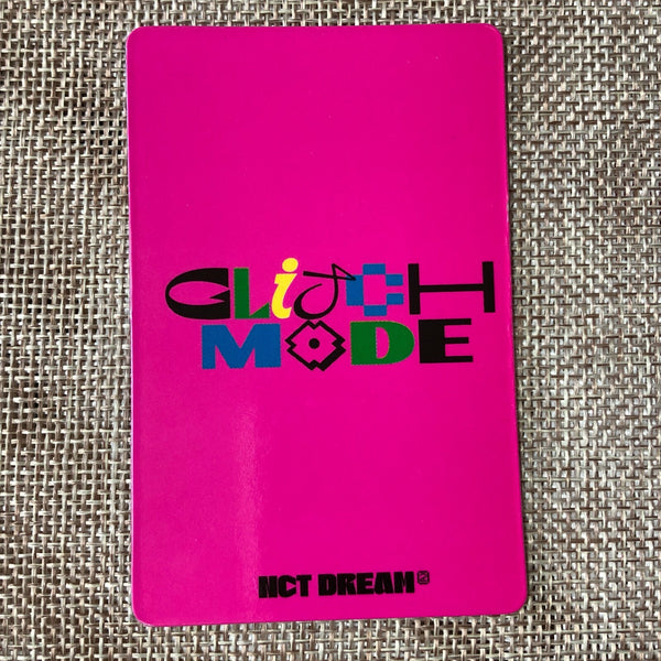 NCT DREAM JISUNG [GLITCH MODE] Official Lenticular Photocard, Glitch / Gift