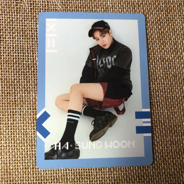 WANNA ONE HA SUNGWOON [ TO BE ONE ] Official Photocard, Sky ver. / New / Gift
