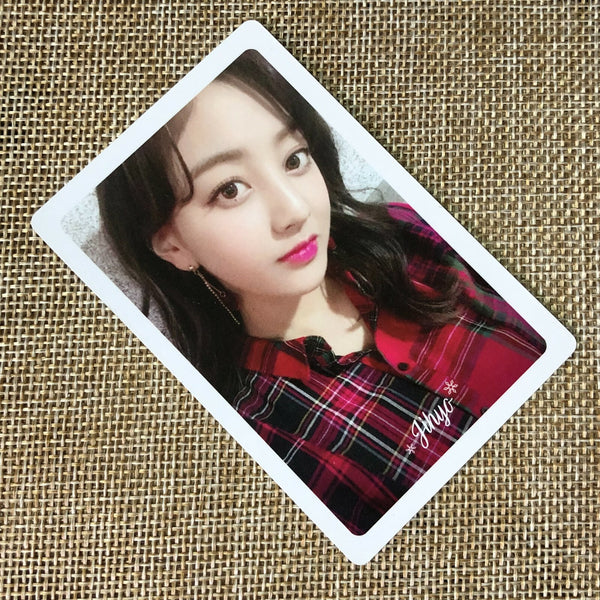 TWICE JIHYO [ Merry & Happy Pre-Order Official Photocard ] 1st Album / New /+GFT