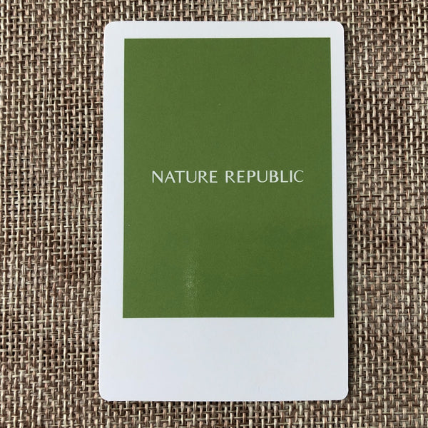 EXO SUHO [Nature Republic] Official Limited Photocard, EXO-K / New, Rare / Gift
