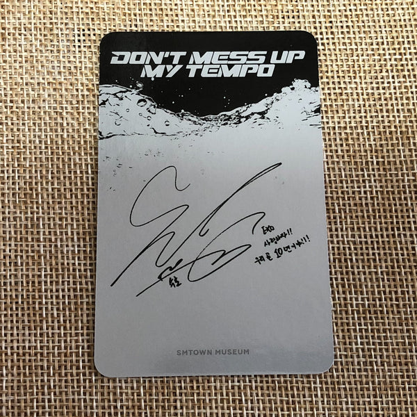 EXO SUHO [Don't mess up My Tempo] Official Photocard, Moderato 5th Album / Gift