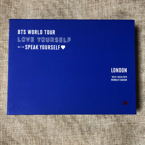 BTS [Speak Yourself World Tour London] Official DVD + Photobook + Poster / Gift