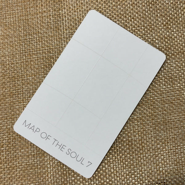 BTS SUGA [ Map Of The Soul 7 ] Official Photocard, Album Ver 1 / New / Gift