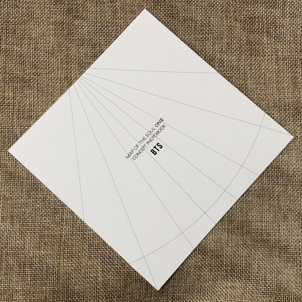 BTS JIMIN [MAP OF THE SOUL MOS ON:E Concept Book] Official Square Postcard /+G