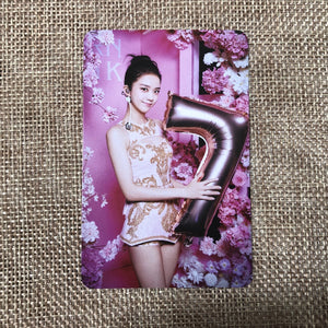 BLACKPINK JISOO [ 7th Anniversary Cereal Deco Kit ] Official Photocard /New/GFT