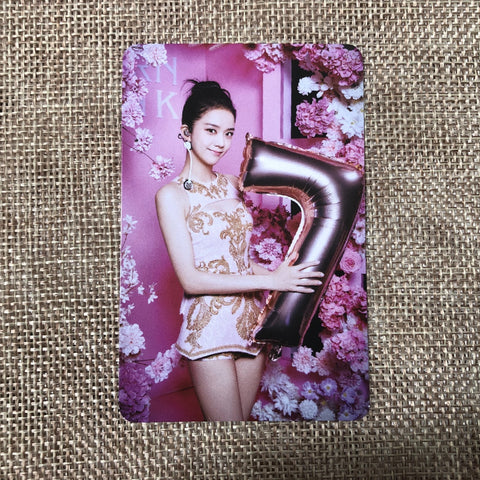 BLACKPINK JISOO [ 7th Anniversary Cereal Deco Kit ] Official Photocard /New/GFT
