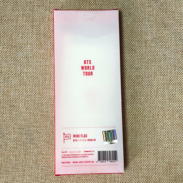 BTS JIMIN [ Love Yourself The Final Tour ] Official Mini Flag, Speak / Gift