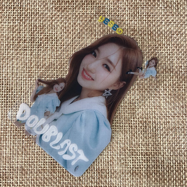 KEP1ER HUENING YESEO [DOUBLAST] Official Clear Photocard, 2nd Mini / New / Gift