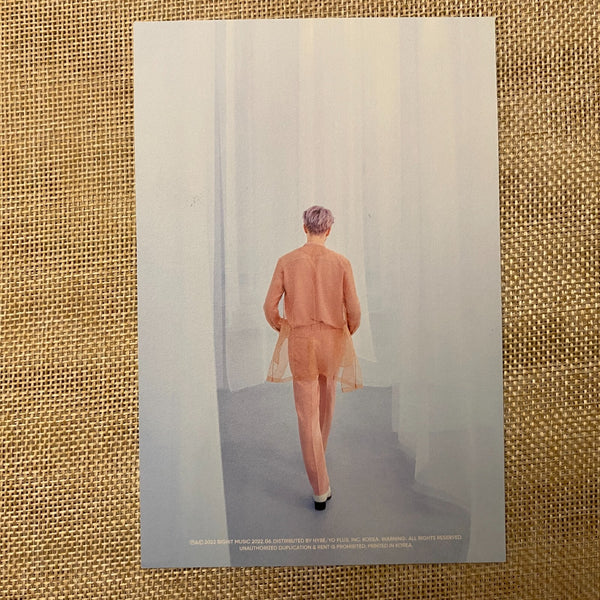 BTS J-HOPE [ PROOF Standard ] Official Postcard Photocard / New, Rare / Gift