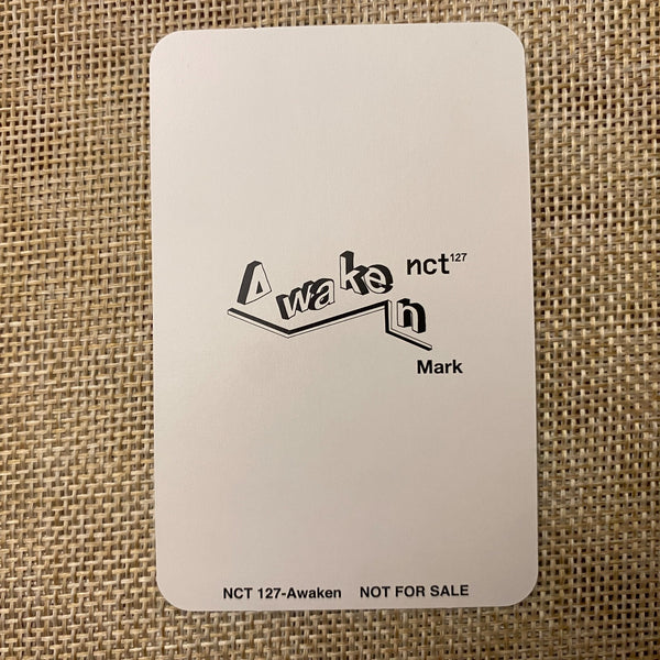 NCT 127 MARK [ Awaken ] Official Photocard, Trading Card / New, Rare / Gift