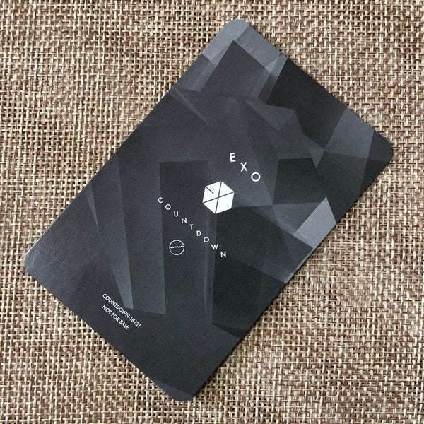 EXO D.O. [COUNTDOWN] Official Photocard, JAPAN First Album Limited / New / Gift