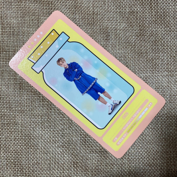 BTS JIMIN 2/5 [4th Muster Happy Ever After] Official Cloud Photocard / Gift