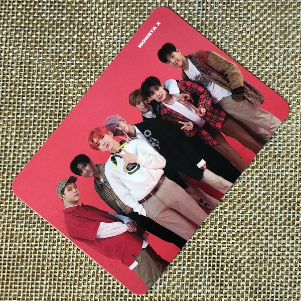MONSTA X [Dejavu] Official Photocard GROUP #4, The Connect Member Set / Gift