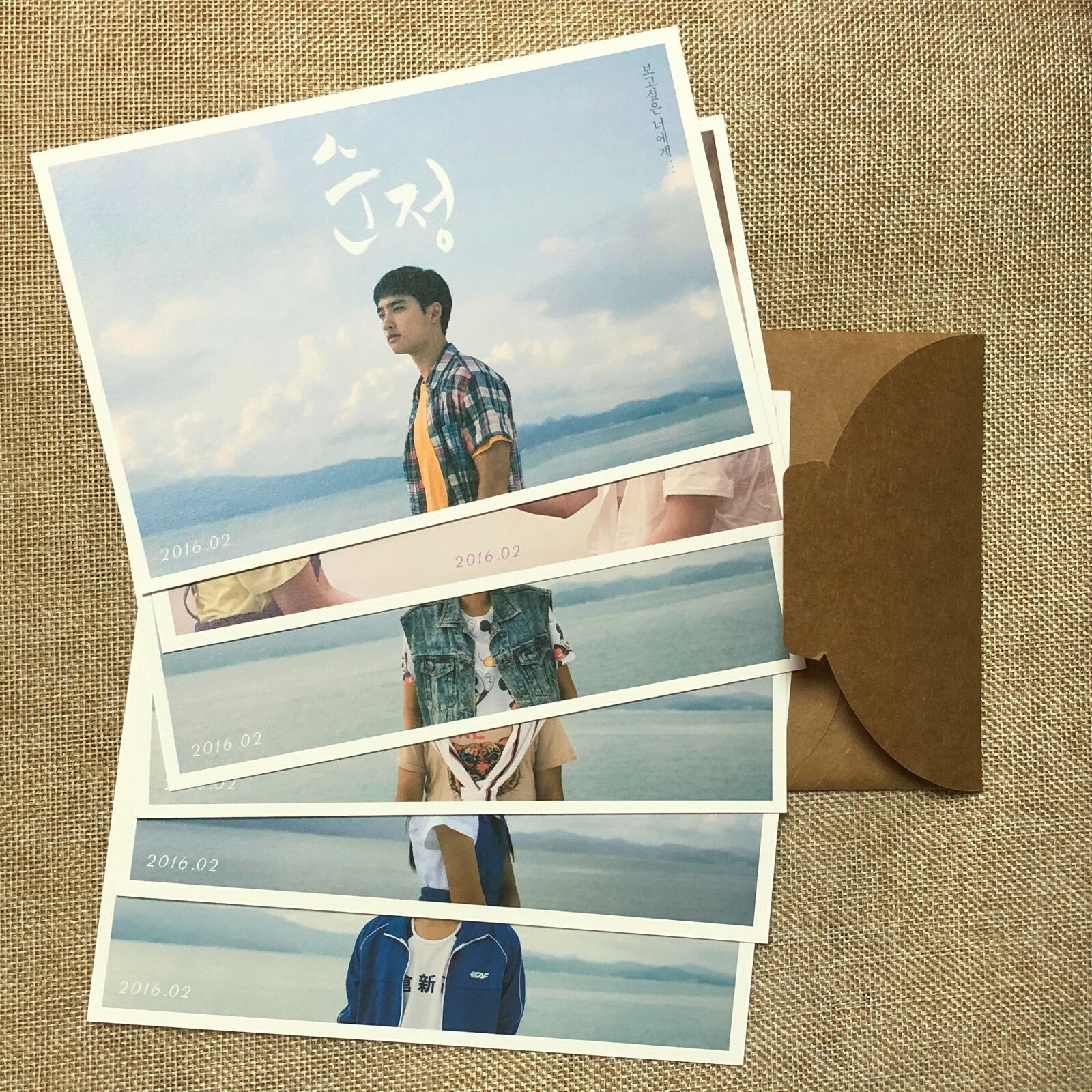 EXO D.O. KYUNGSOO [Pure Love Unforgettable] Official Film Postcard Set / Gift