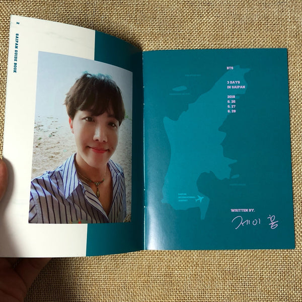 BTS J-HOPE [2018 Summer Package Saipan Selfie Book] Official Photobook / Gift