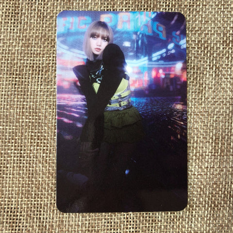 BLACKPINK LISA #4 [LALISA] Official Photocard, 1st Single Black Ver / New / Gift