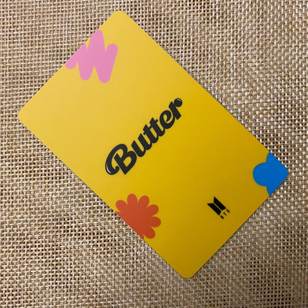 BTS JUNGKOOK [ Butter ] Official Photocard, Soundwave Pre-Order POB / New / Gift