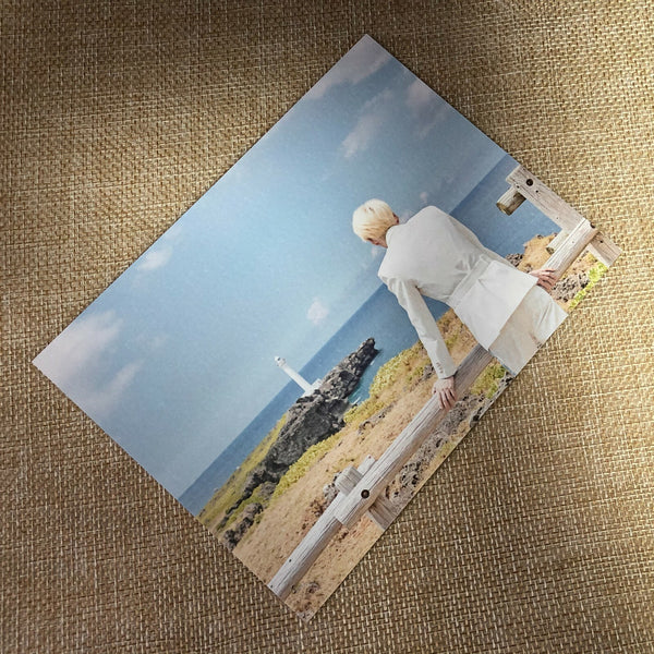 BTS SUGA [ 2018 Season's Greetings ] Official Limited Postcard / New / Gift