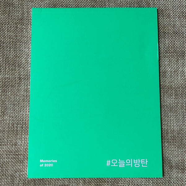 BTS GROUP [ Memories of 2020 ] Official DVD Special Memories Book / New / Gift