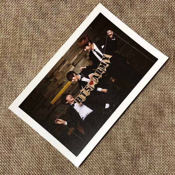 BTS UNIT #2 [GLOBAL OFFICIAL FANCLUB 2nd ARMY MEMBERSHIP KIT] Postcard / Gift