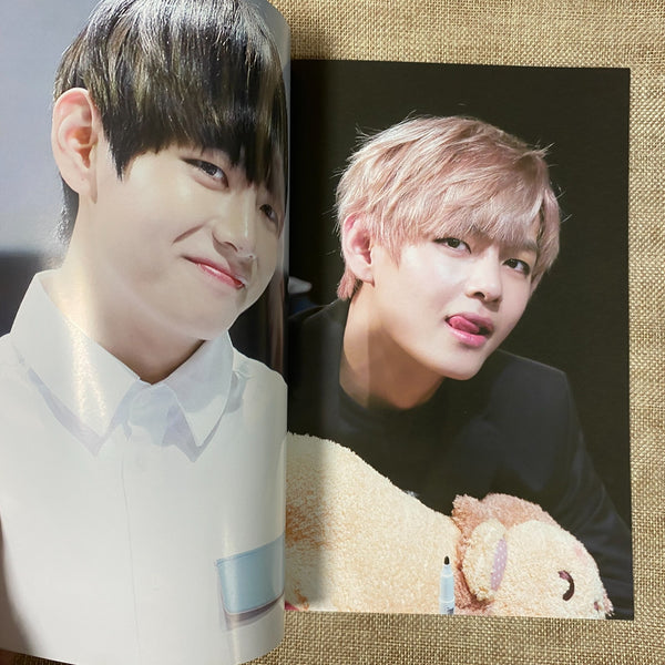 BTS V Taehyung [ Mid Summer Night Exhibition Photobook ] 46 pg, 19x27 cm /New/+G