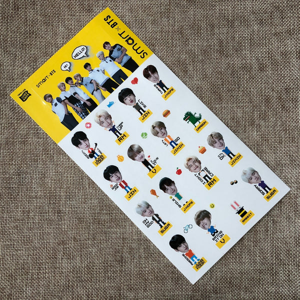 BTS GROUP #2 [ Smart Uniform MD ] Official Limited Sticker / New, Rare / Gift