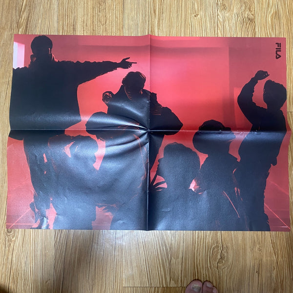 BTS [ BTS x FILA ] Official Bromide Poster Set, Limited / New, Rare / Gift