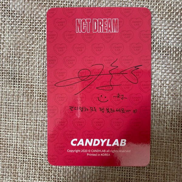 NCT DREAM RENJUN #3 [ CANDYLAB ] Official Photocard / New, Rare / Gift