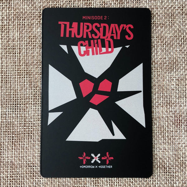 TXT SOOBIN [Minisode 2 Thursday's Child] Official Lenticular Photocard / Gift
